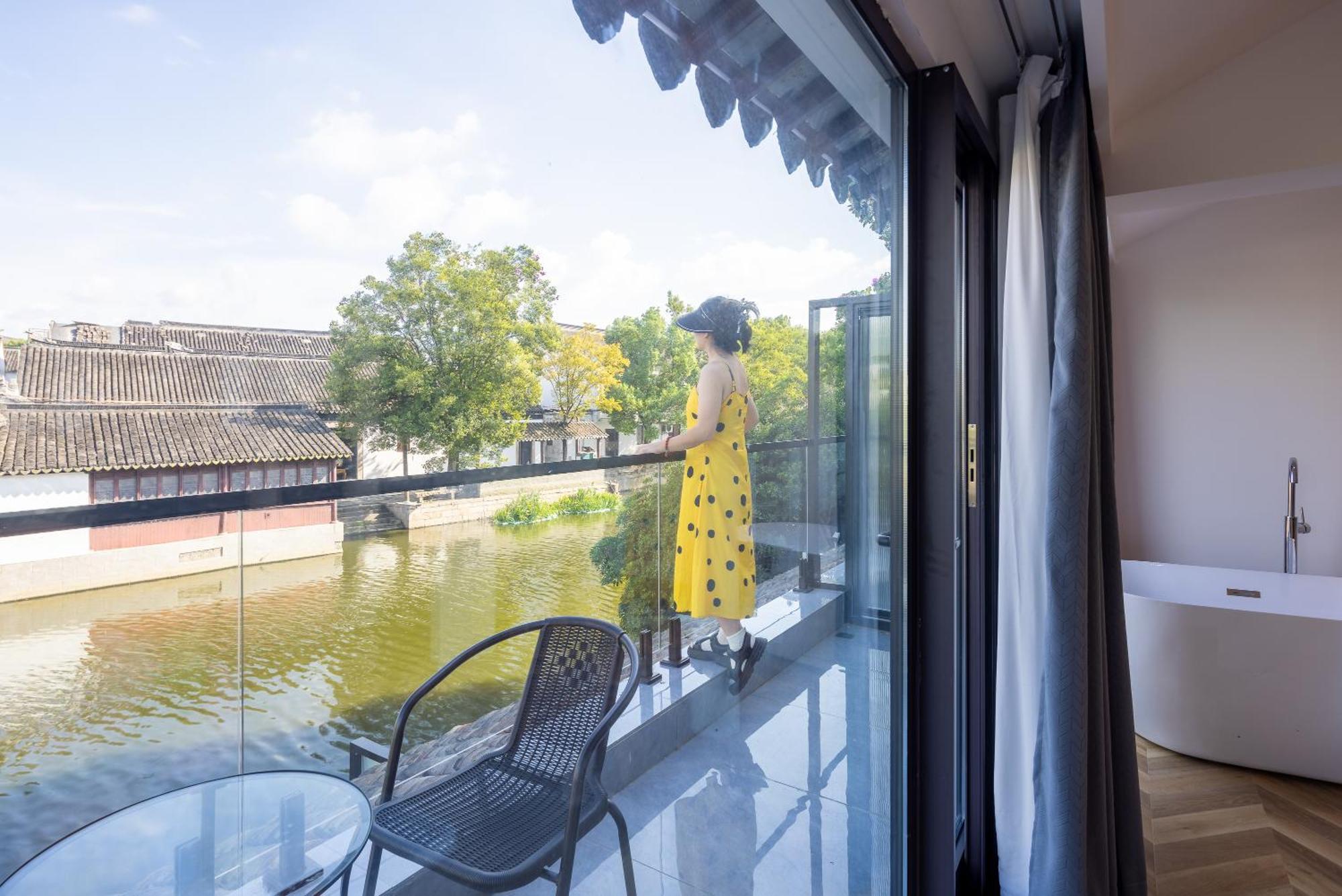 Tongli Slowlife River View Inn Suzhou  Extérieur photo