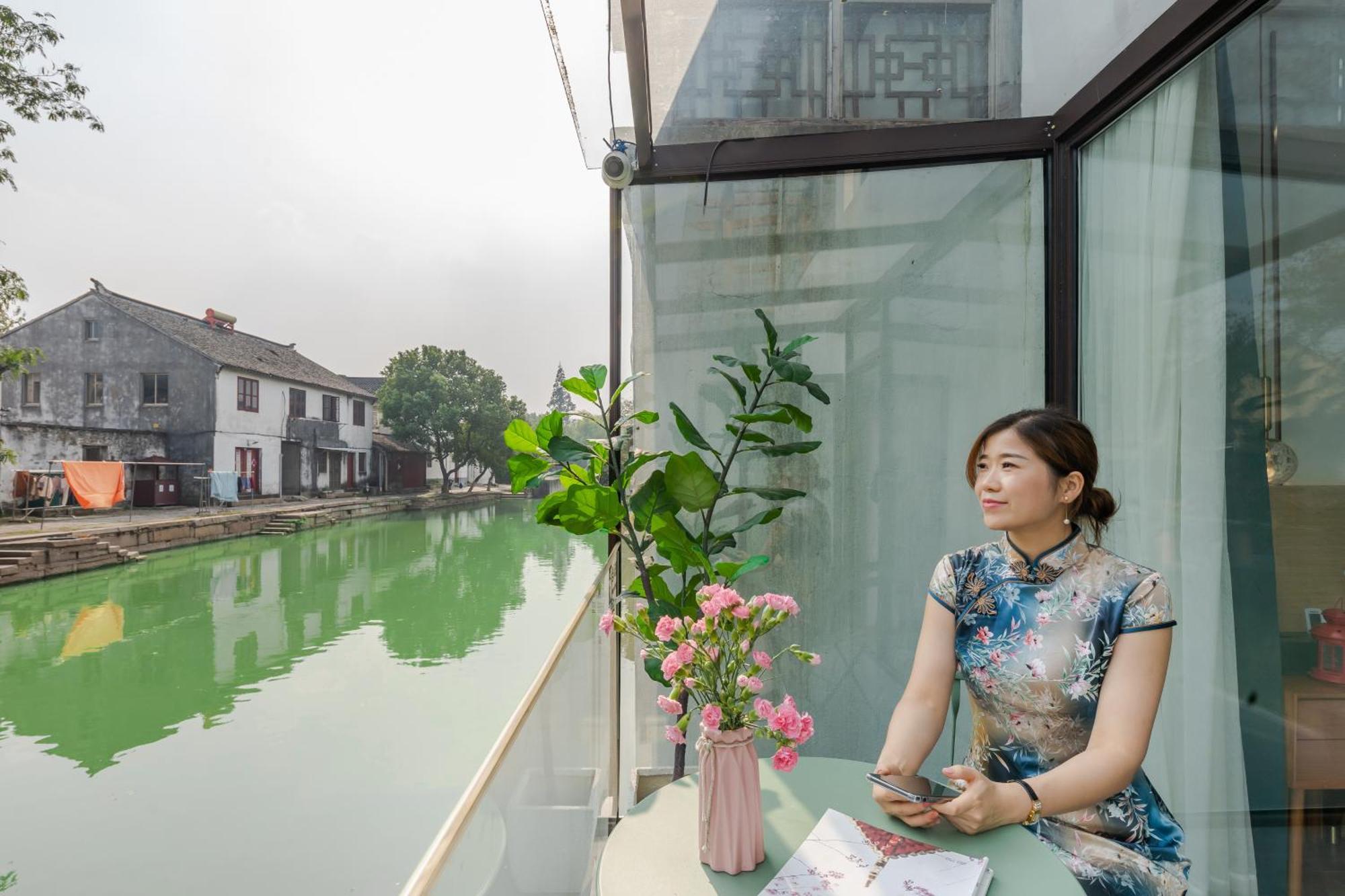 Tongli Slowlife River View Inn Suzhou  Extérieur photo