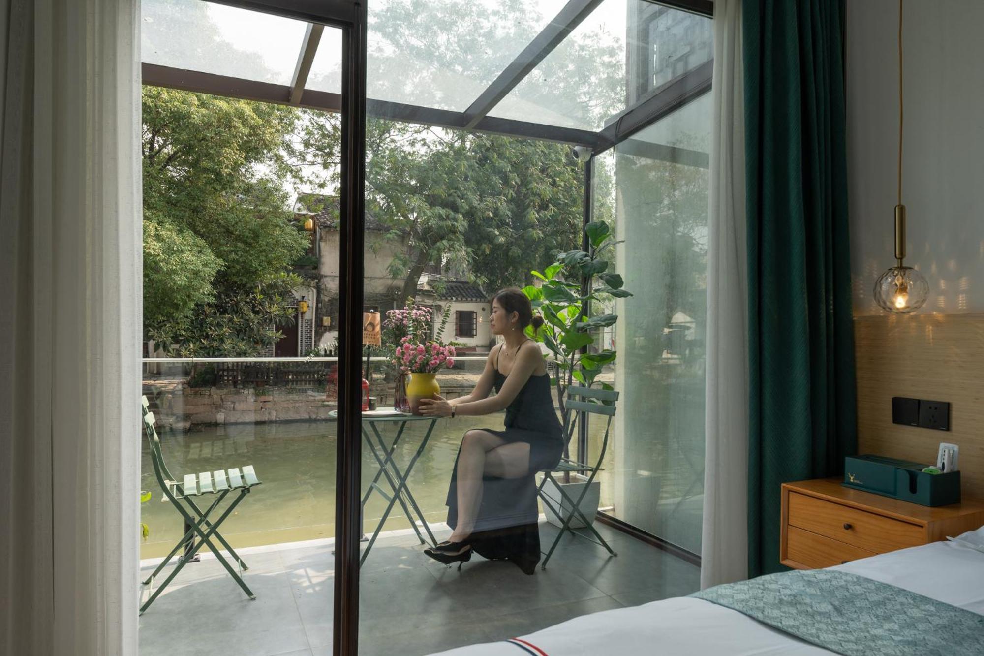 Tongli Slowlife River View Inn Suzhou  Extérieur photo