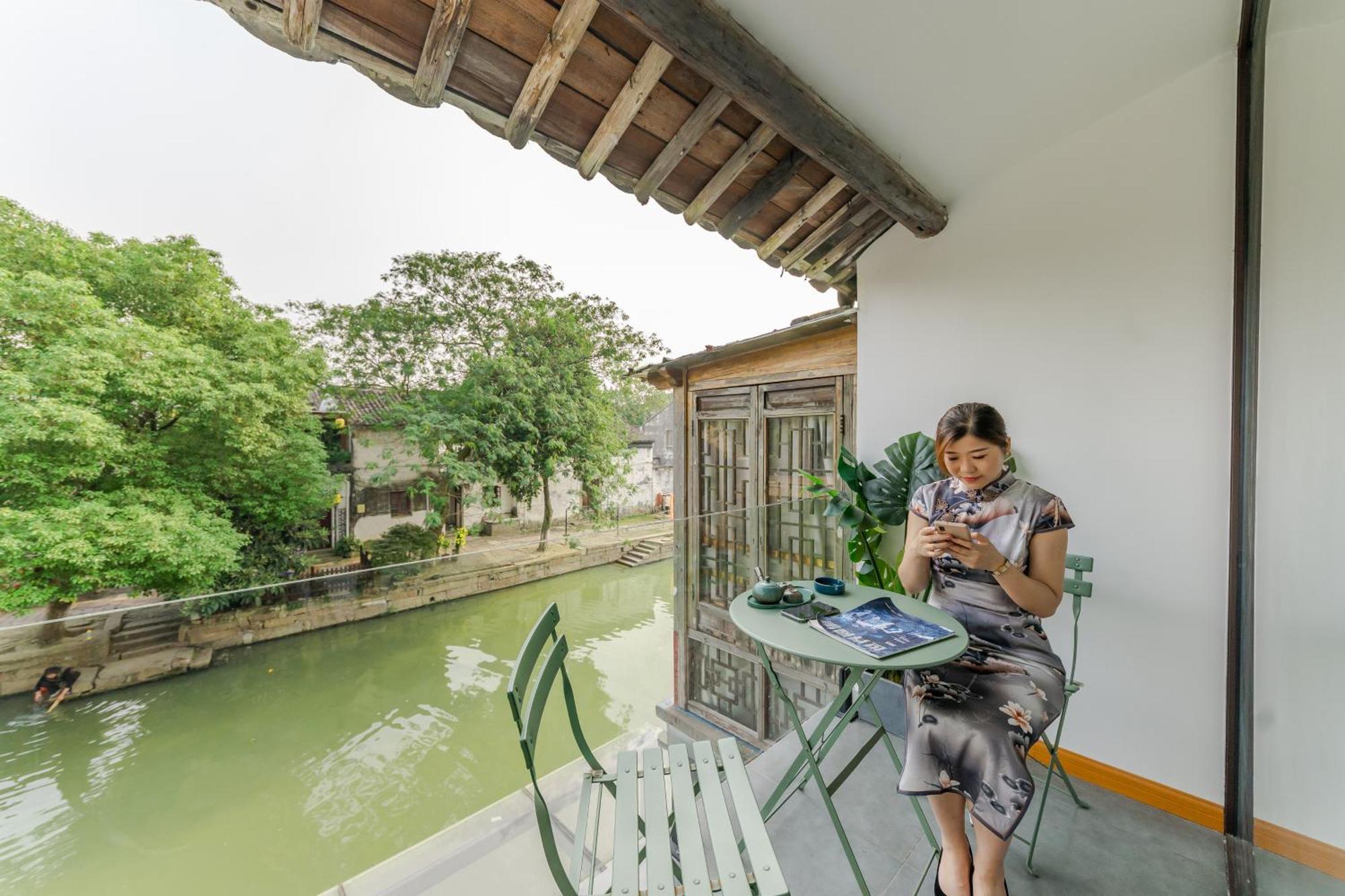 Tongli Slowlife River View Inn Suzhou  Extérieur photo