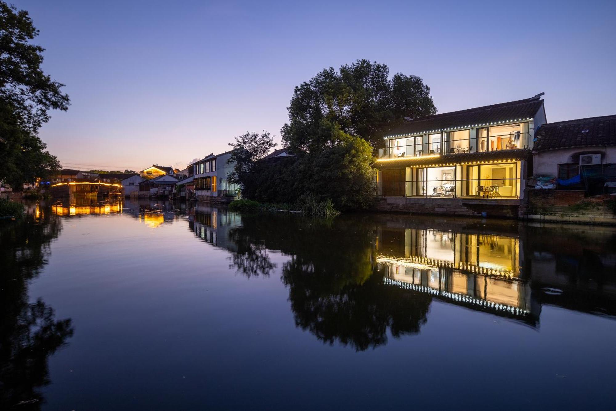 Tongli Slowlife River View Inn Suzhou  Extérieur photo