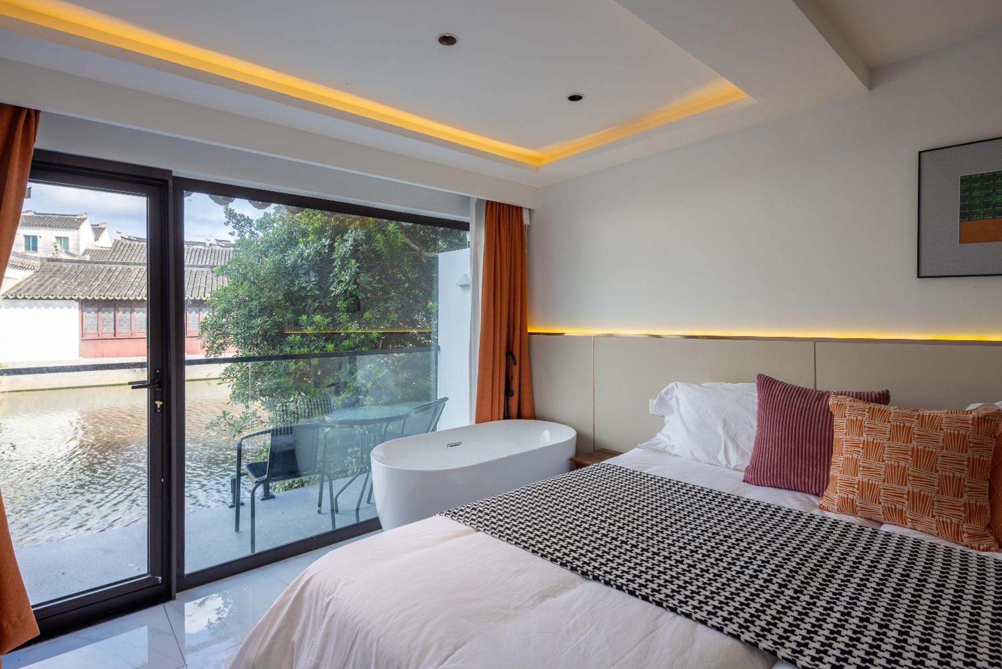 Tongli Slowlife River View Inn Suzhou  Extérieur photo