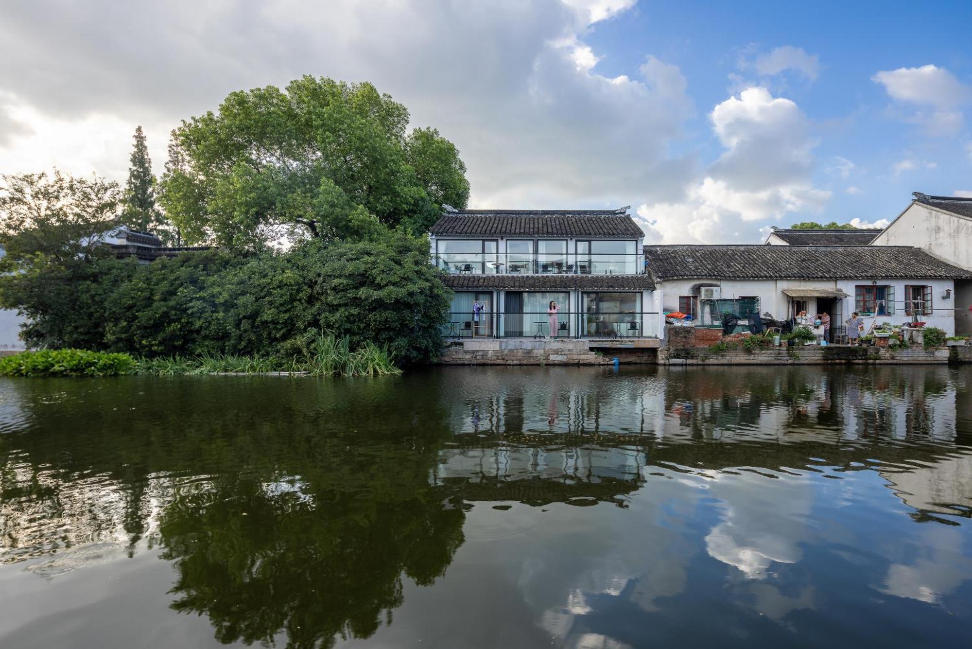 Tongli Slowlife River View Inn Suzhou  Extérieur photo